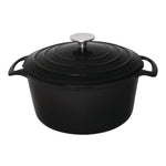 Grande cocotte ronde noire Vogue — GH301