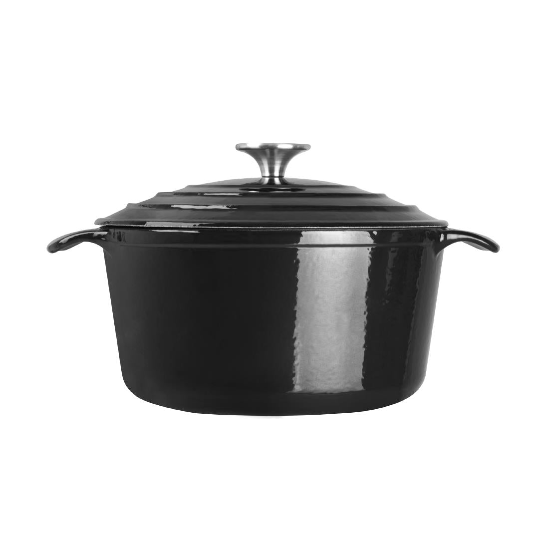 Grande cocotte ronde noire Vogue — GH301