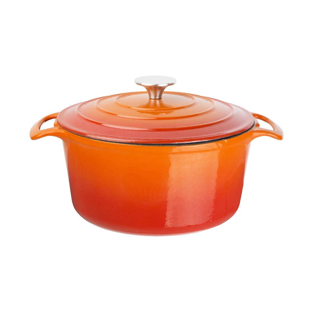 Grande cocotte ronde orange Vogue — GH303
