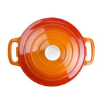Grande cocotte ronde orange Vogue — GH303
