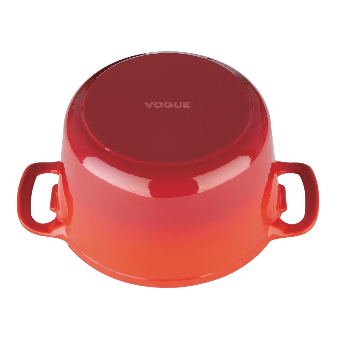 Grande cocotte ronde rouge Vogue — GH305