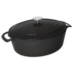 Grande cocotte ovale noire Vogue 6L — GH310
