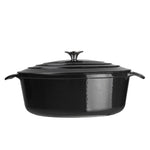 Cocotte ovale Vogue noire 5L — GH306
