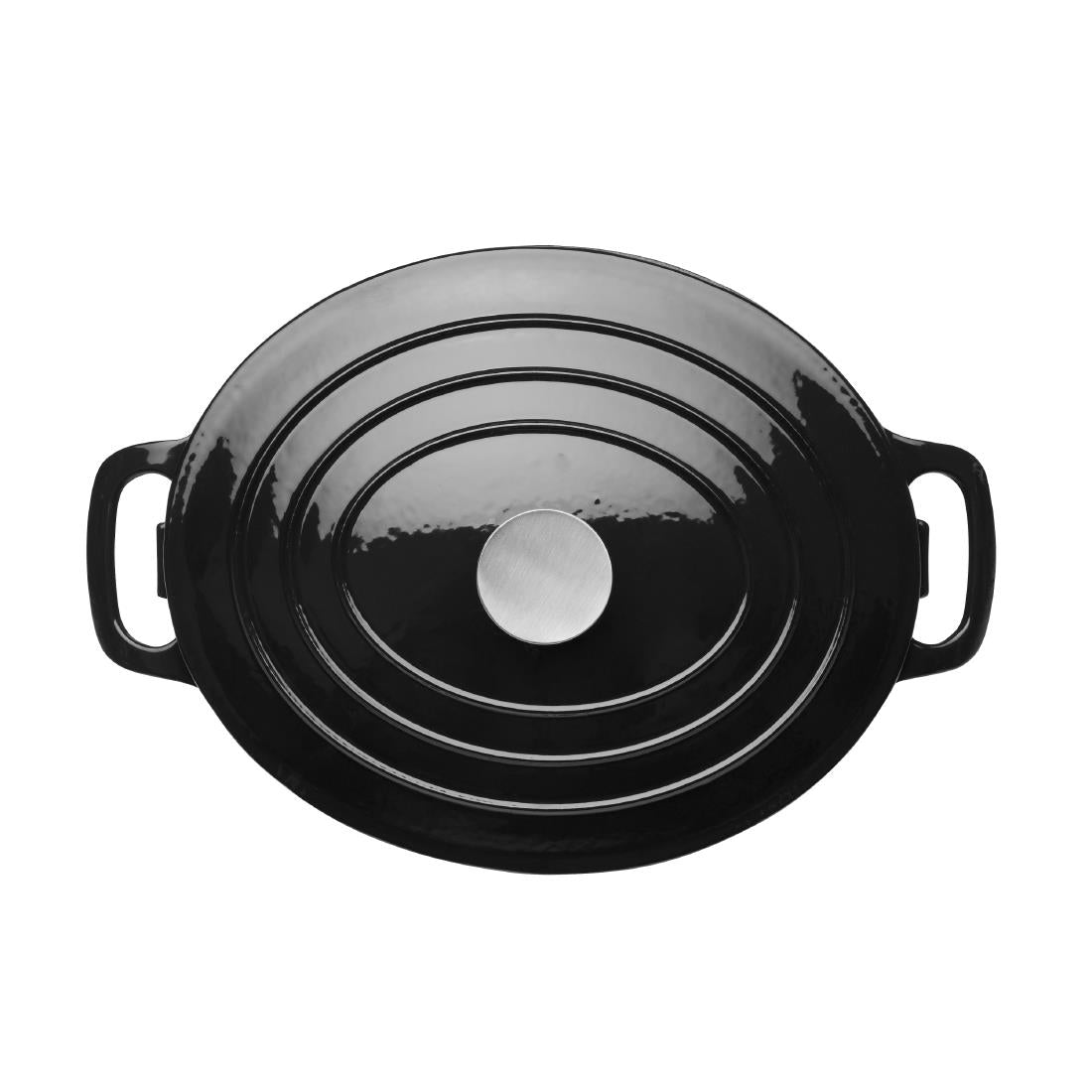 Cocotte ovale Vogue noire 5L — GH306