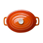 Grande cocotte ovale orange Vogue 6L — GH312