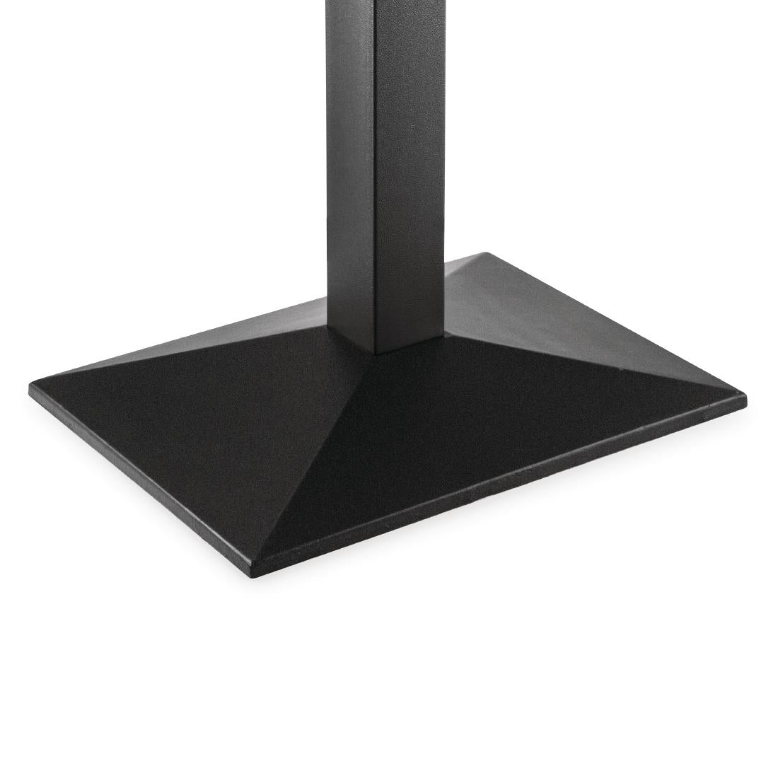 Pied rectangulaire en fonte Bolero — GH449