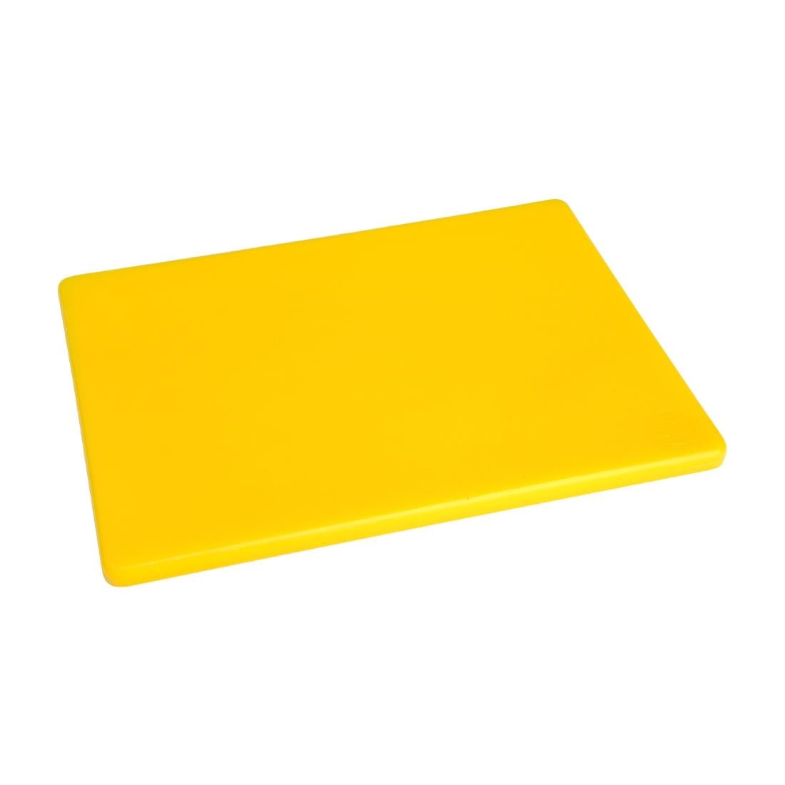 Petite planche à découper basse densité Hygiplas jaune — GH796