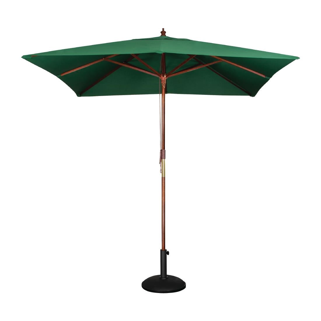 Parasol carré Bolero 2,5m vert — GH989