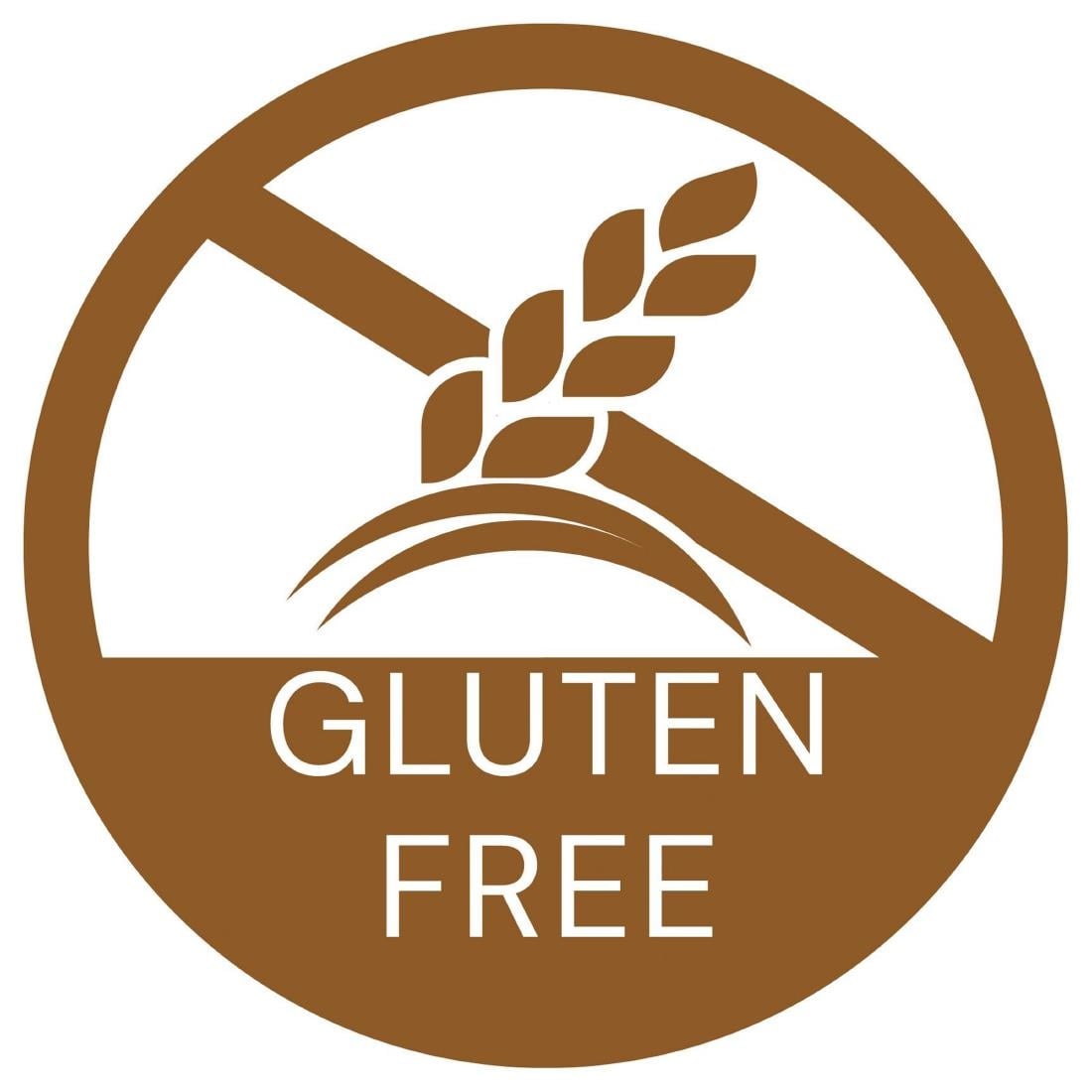 Etiquettes allergies alimentaires "Sans gluten" Hygiplas (lot de 1000) — GJ060