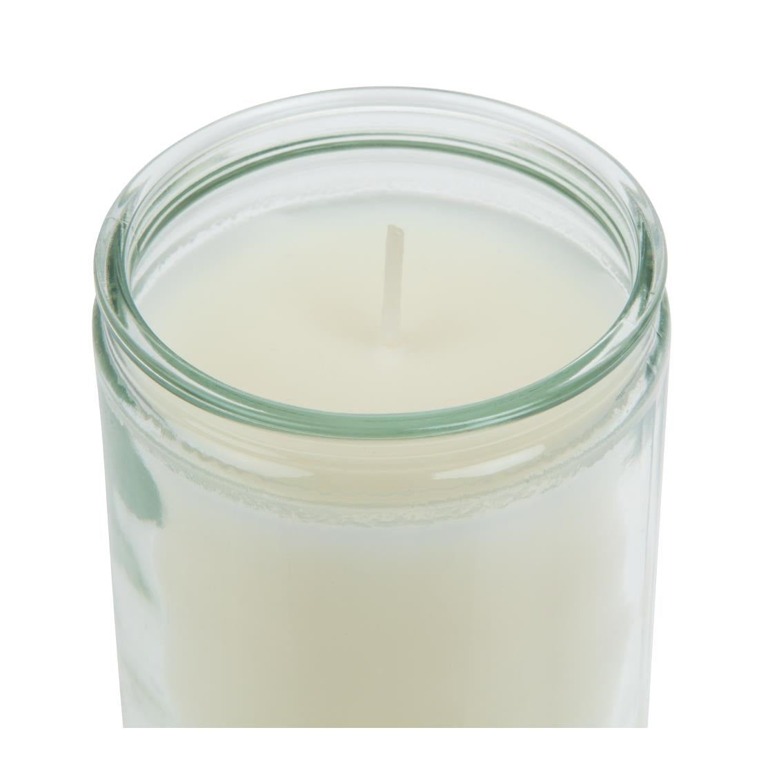 Bougies-verre Bolsius Starlight transparentes (lot de 8) — GJ469