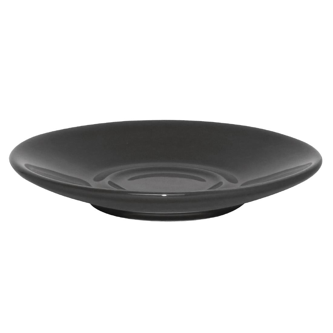 Soucoupe pour tasse espresso Olympia grise  (Lot de 12) — GK087