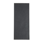 Pochettes à couverts noires avec serviette blanches Europochette (lot de 500) — CK236