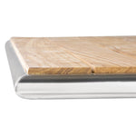 Table bistro carrée plateau basculant frêne Bolero 600mm — GK991