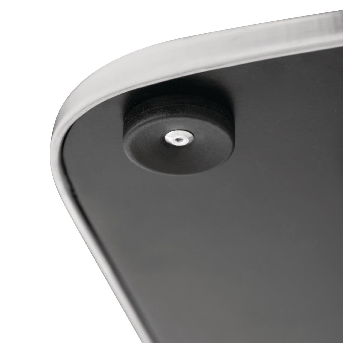 Pied de table carré en acier inoxydable Bolero — GK993