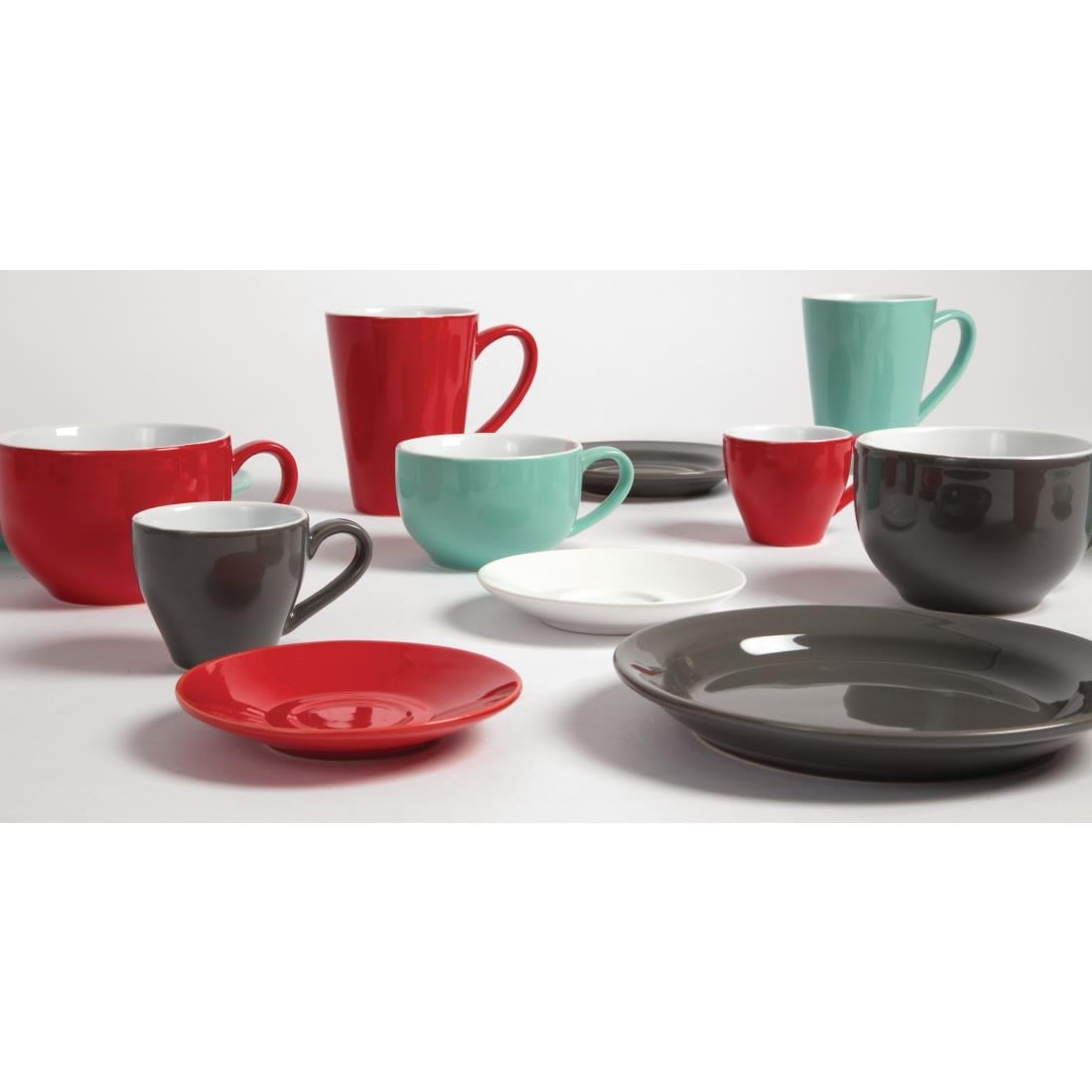 Tasses à café Olympia Café vertes 228ml (Lot de 12) — GL460