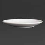 Soucoupes pour tasses 228ml et 340ml Olympia Café blanches (lot de 12) — GL048