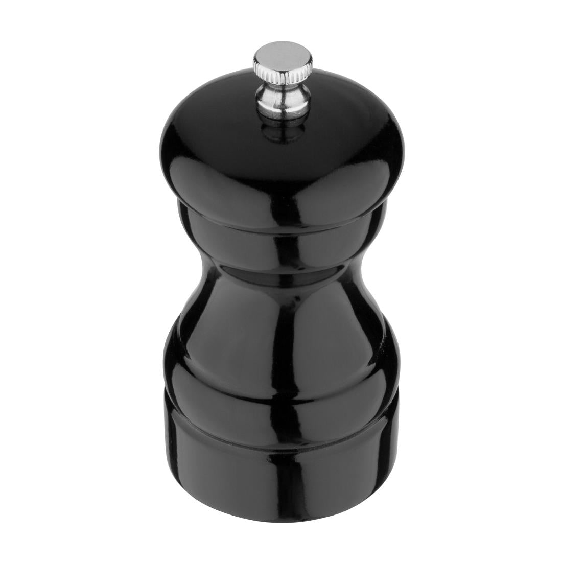 Ensemble sel et poivre en bois Olympia noir — GL087