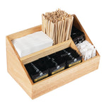 Présentoir nécessaire boissons chaudes en bois Olympia — GL090