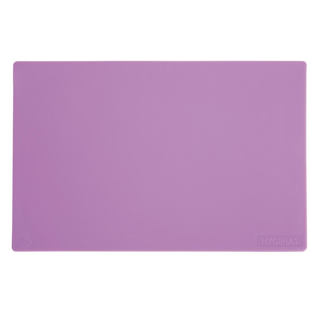 Planche à découper standard basse densité Hygiplas violette — GL295