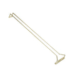 Support verres à pied en fer poli 609mm — GM205