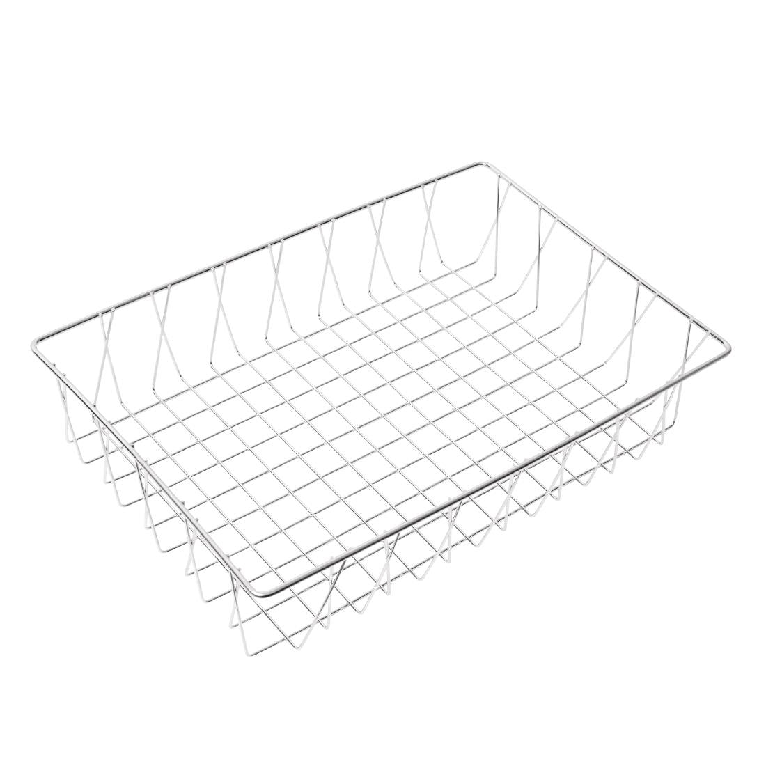 Panier de présentation inox Olympia 450 x 300 x 100mm — GM223