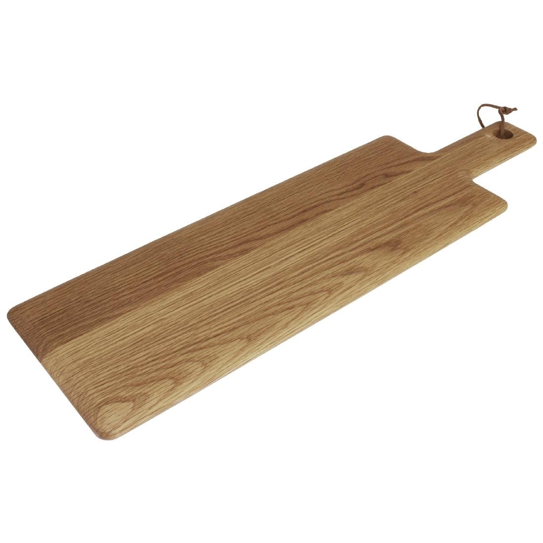 Planche moyenne carrée en chêne Olympia 400x155x15mm manche 110mm — GM309
