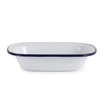Plats rectangulaires en acier émaillé Olympia 180x135mm (lot de 6) — GM511