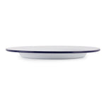 Assiettes plates en acier émaillé Olympia 245mm (lot de 6) — GM512