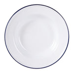 Assiettes creuses en acier émaillé Olympia 245mm (lot de 6) — GM513