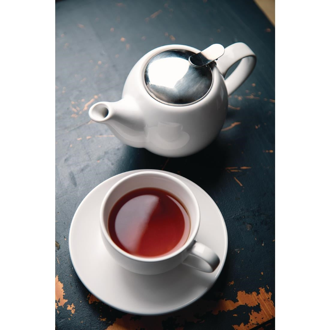Théière blanche Olympia Café 510ml — GM593