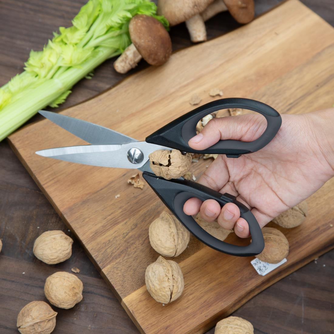 Ciseaux de cuisine professionnels en inox Vogue — GP185