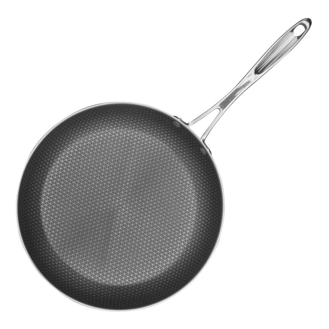 Sauteuse en inox avec revêtement Tri-Shield Vogue 28cm — GP189