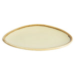 Assiettes triangulaires Olympia Kiln sable 165mm (Lot de 6) — GP325
