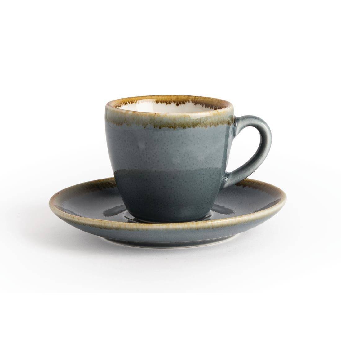 Tasse à espresso couleur océan Olympia Kiln 85ml (Lot de 6) — GP344