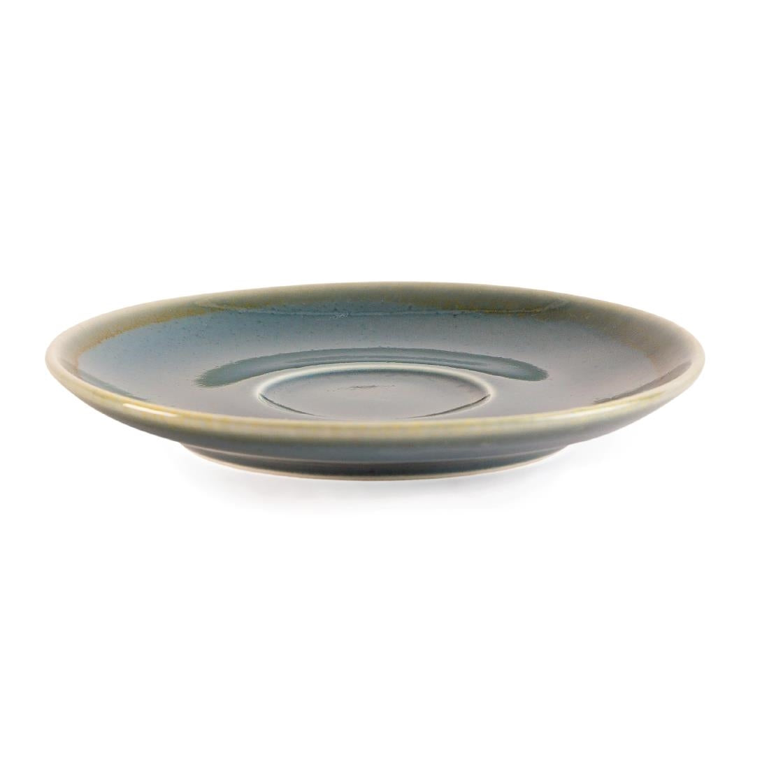 Soucoupe Olympia Kiln couleur océan 140mm (lot de 6) — GP347