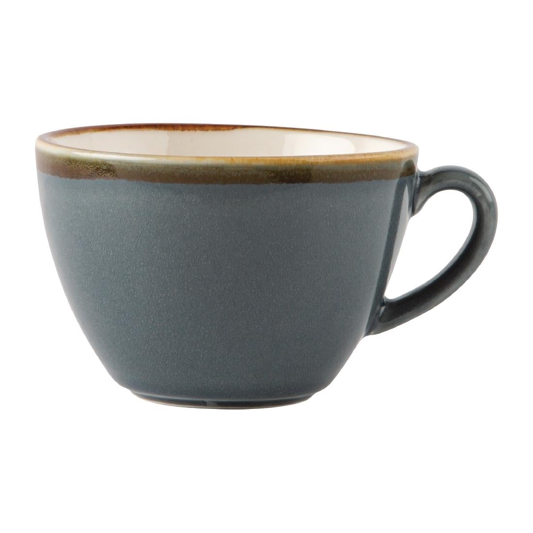 Tasse à cappuccino Olympia Kiln océan 340ml (lot de 6) — GP348