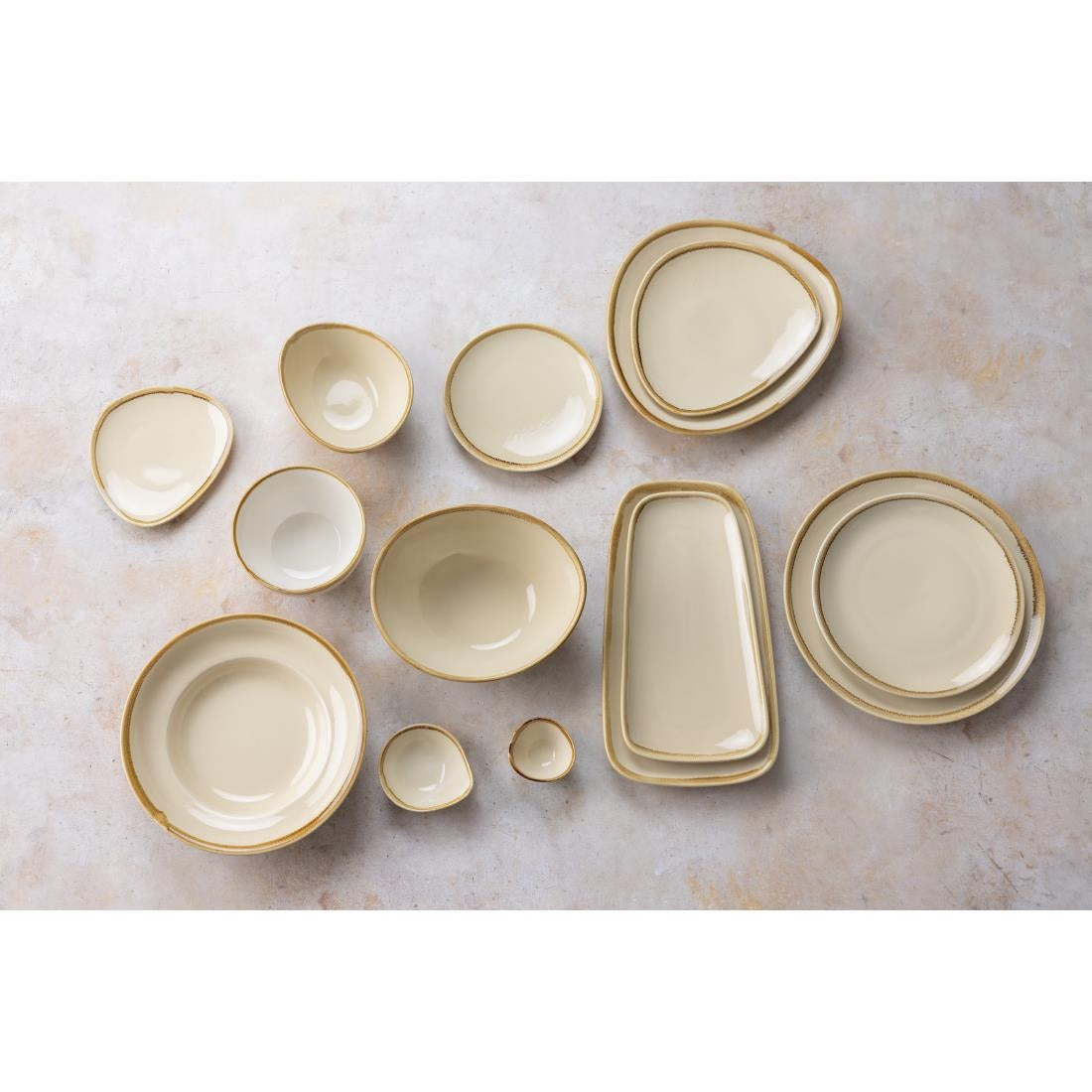 Pot à sauce Olympia Kiln couleur sable 70mm (lot de 12) — CP956