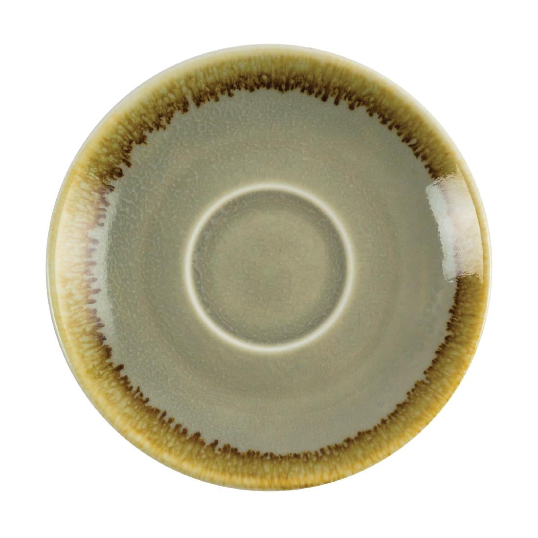 Soucoupe espresso Olympia Kiln mousse 115mm (lot de 6) — GP477