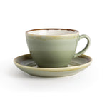 Soucoupe cappuccino Olympia Kiln couleur mousse 160mm (lot de 6) — GP481