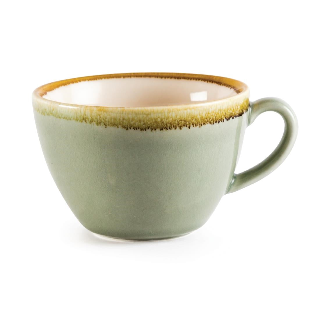 Tasses à cappuccino Olympia Kiln mousse 340ml (lot de 6) — GP480