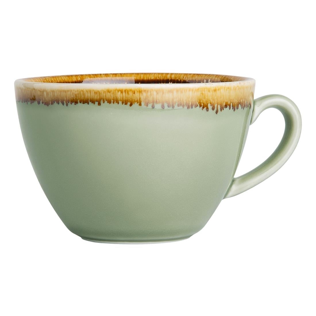 Tasses à cappuccino Olympia Kiln mousse 340ml (lot de 6) — GP480