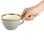 Tasses à cappuccino Olympia Kiln mousse 340ml (lot de 6) — GP480