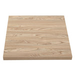 Plateau de table carré Bolero 700mm effet bois clair — GR331