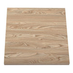Plateau de table carré Bolero 700mm effet bois clair — GR331
