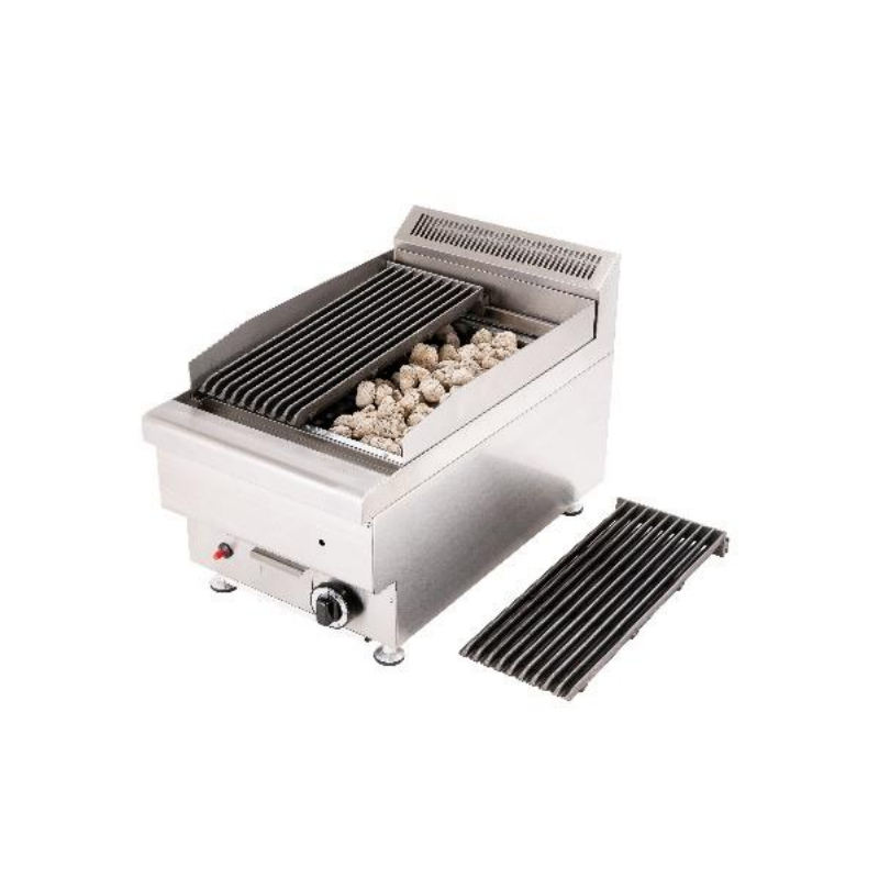 Grill pierre lavique gaz 1 brûleur