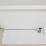 Tapis de bain Mitre Essentials Capri blanc — GT750