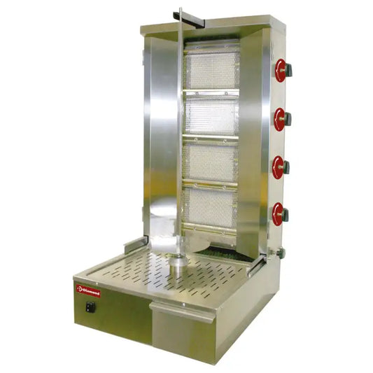 Gyros grill gaz 55 kg KEB-G81 - Grill pitta gyros Matériel