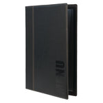 Protège-menus contemporain Securit A4 noir — H713