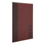 Protège-menus contemporain Securit A4 rouge foncé — H717