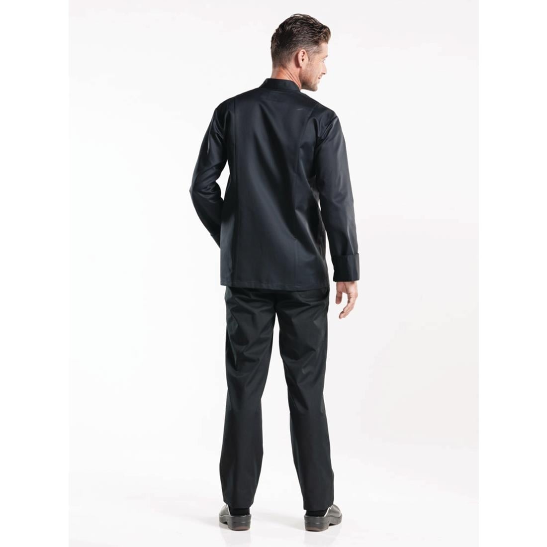 Veste de cuisine Chaud Devant Roma noire XL — H783-XL